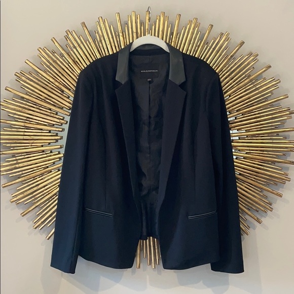 Rock & Republic Jackets & Blazers - Rock & Republic Black Studded Blazer